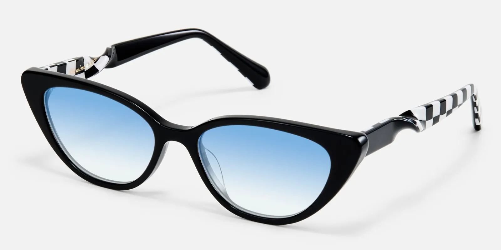 Harena - Cat Eye Black Sunglasses made by Vooglam