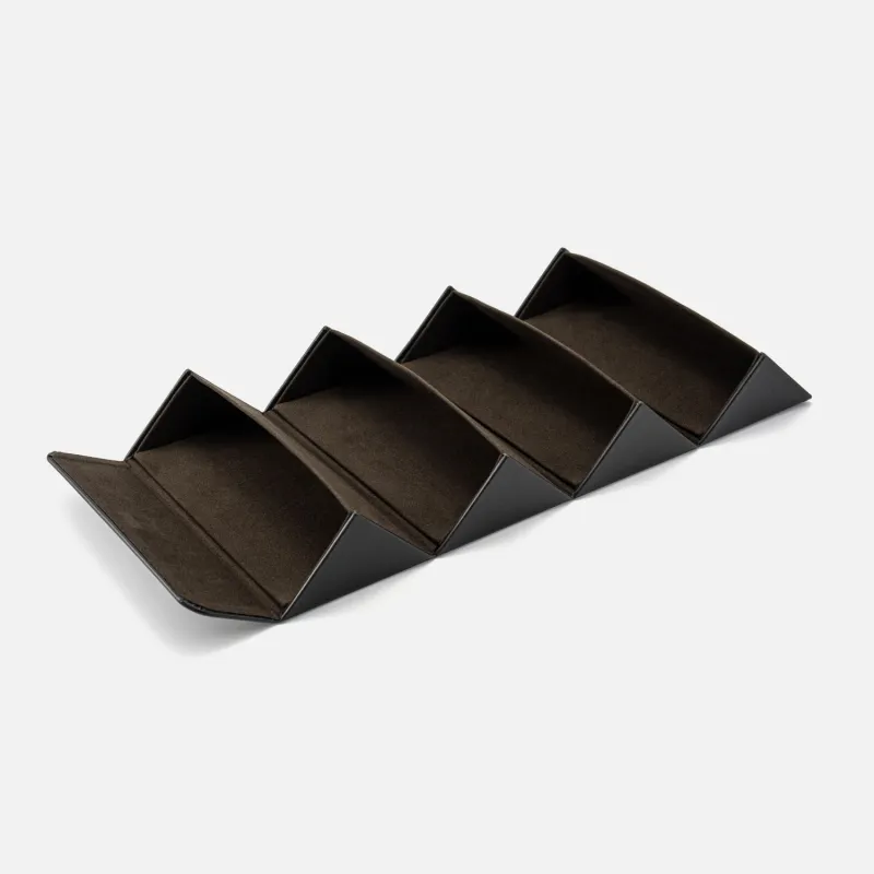 Fourfold Eyewear Case -  Black made by Vooglam
