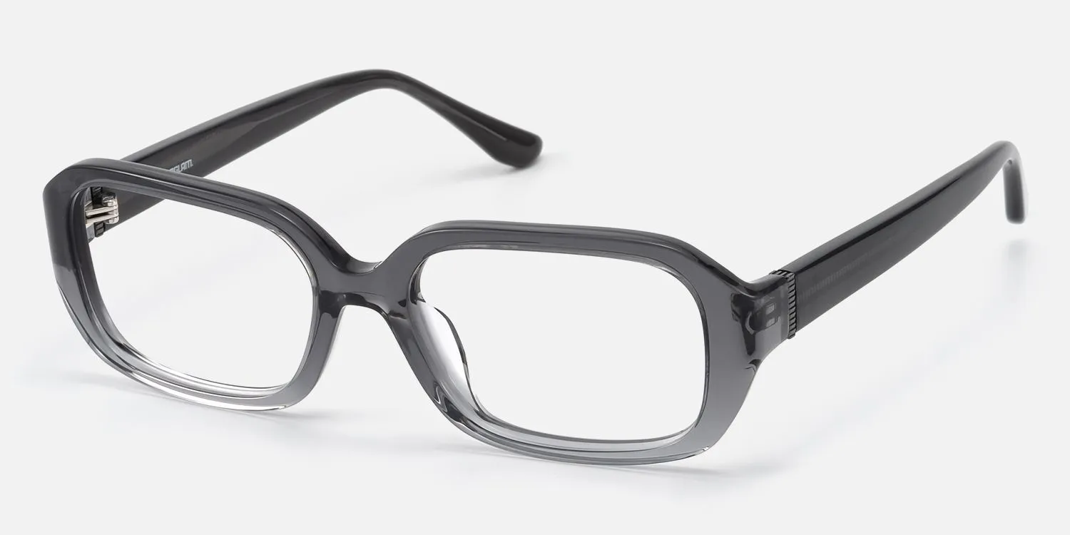 Mies - Rectangle Gray Eyeglasses sold by Vooglam product image thumbnail 2