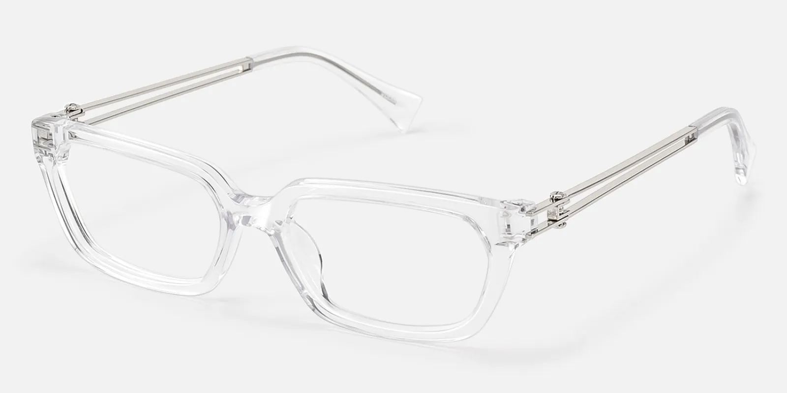 Scarpa - Rectangle Clear Eyeglasses made by Vooglam