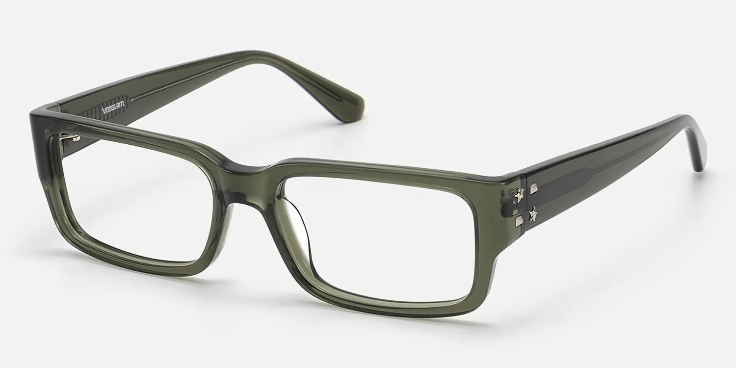 Drexen - Rectangle Green Eyeglasses sold by Vooglam product image thumbnail 2