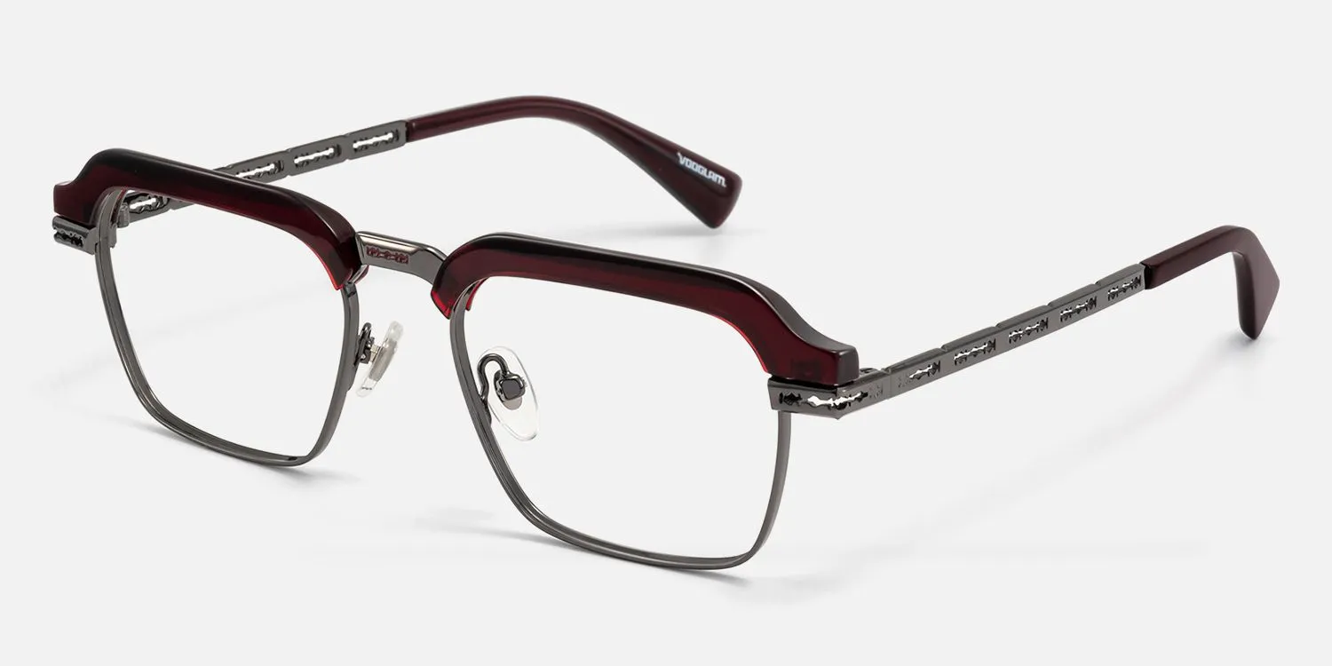 Archive - Rectangle Red Eyeglasses sold by Vooglam product image thumbnail 2