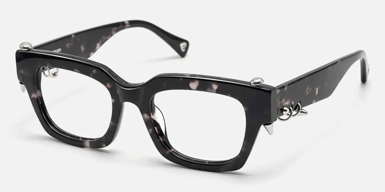 Sabrina - Rectangle Tortoise Eyeglasses made by Vooglam
