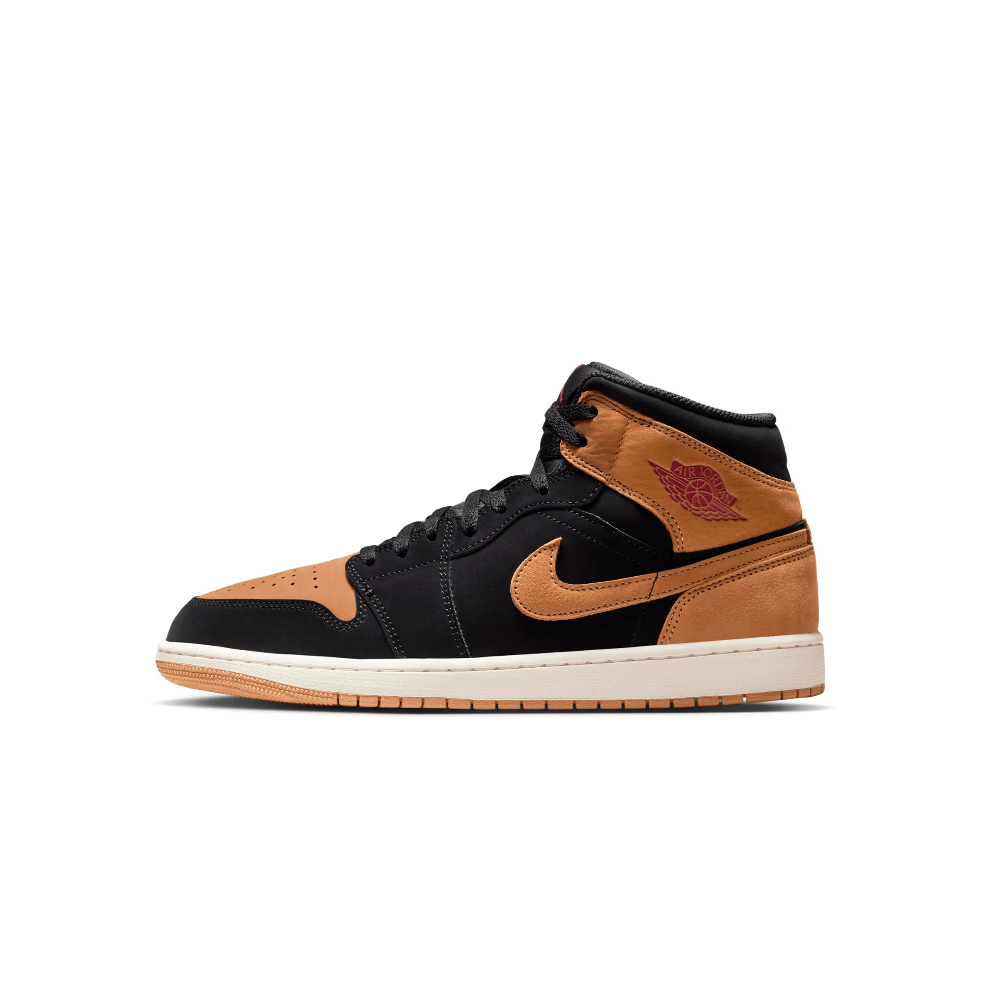 Air Jordan 1 Mid Black Flax SE sold by Grinmore product image thumbnail 3