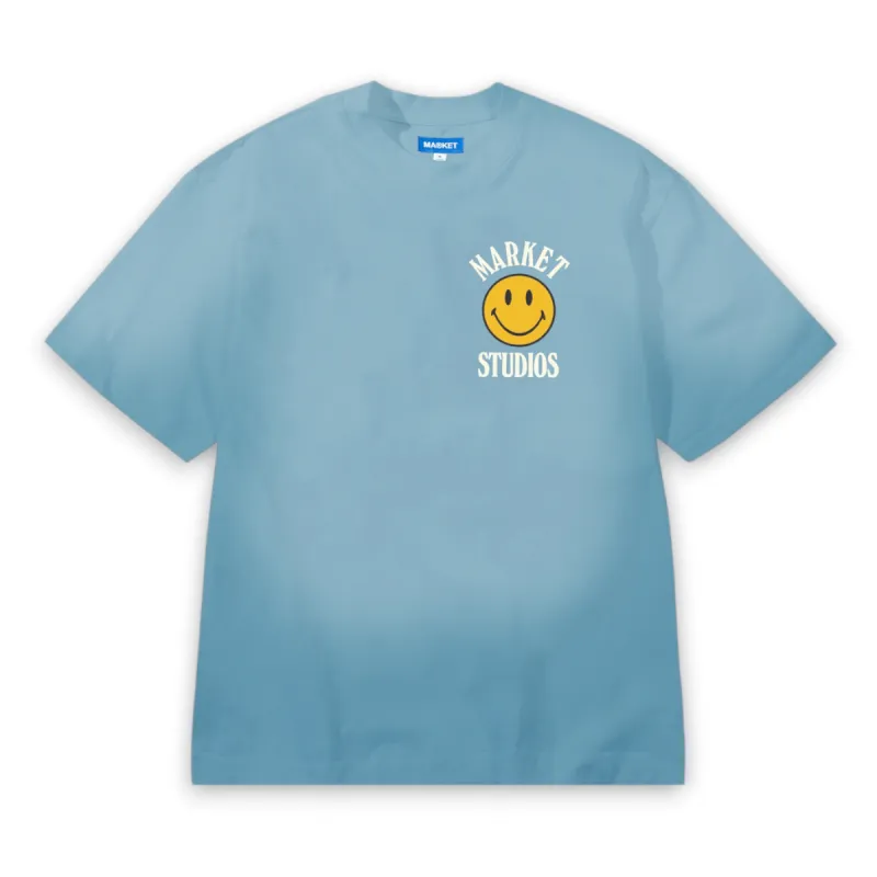Smiley Upside Down Lockup Tee sold by Grinmore
