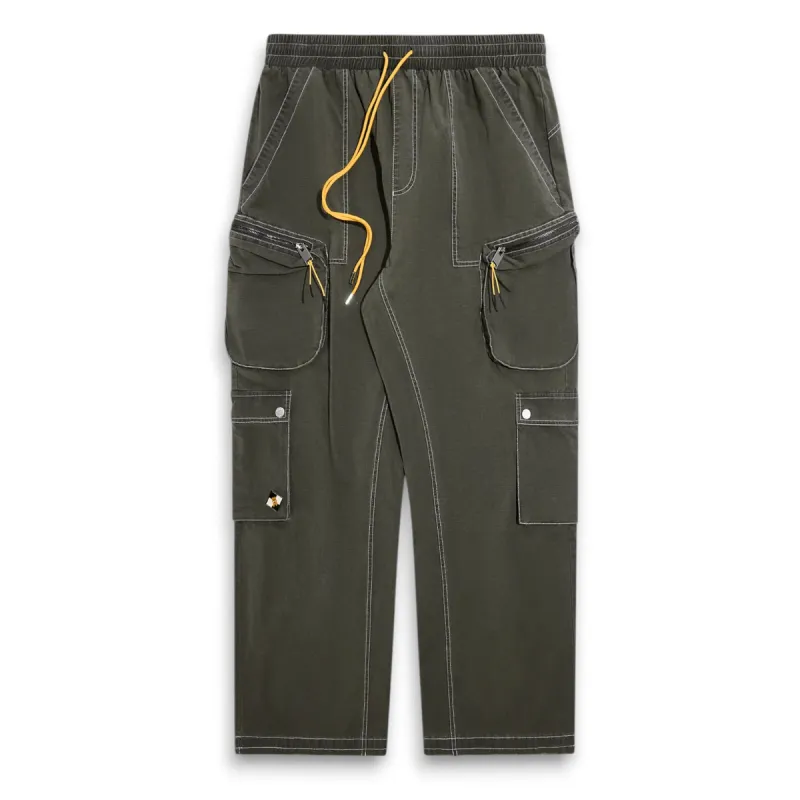 Contrast Cargo Pants sold by Grinmore