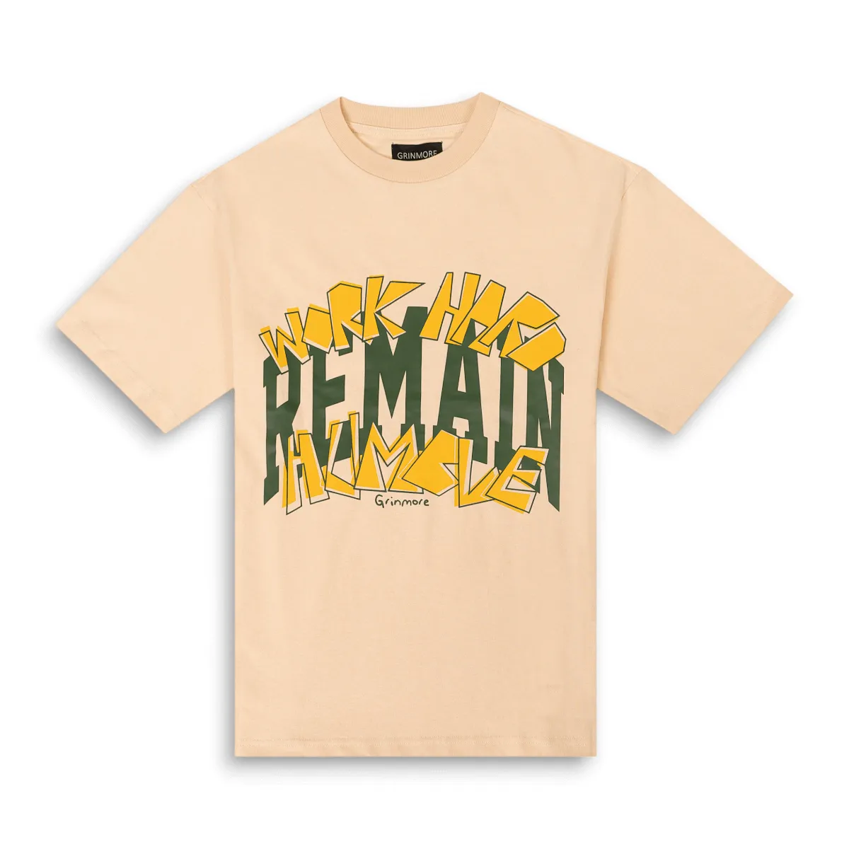 Work Hard Remain Humble Tee sold by Grinmore