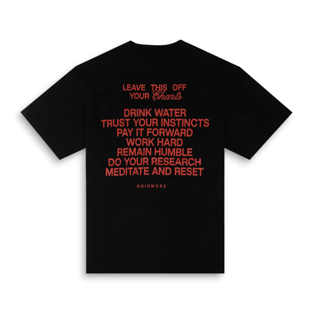 Leave This Off Your Charts Tee sold by Grinmore product image thumbnail 2
