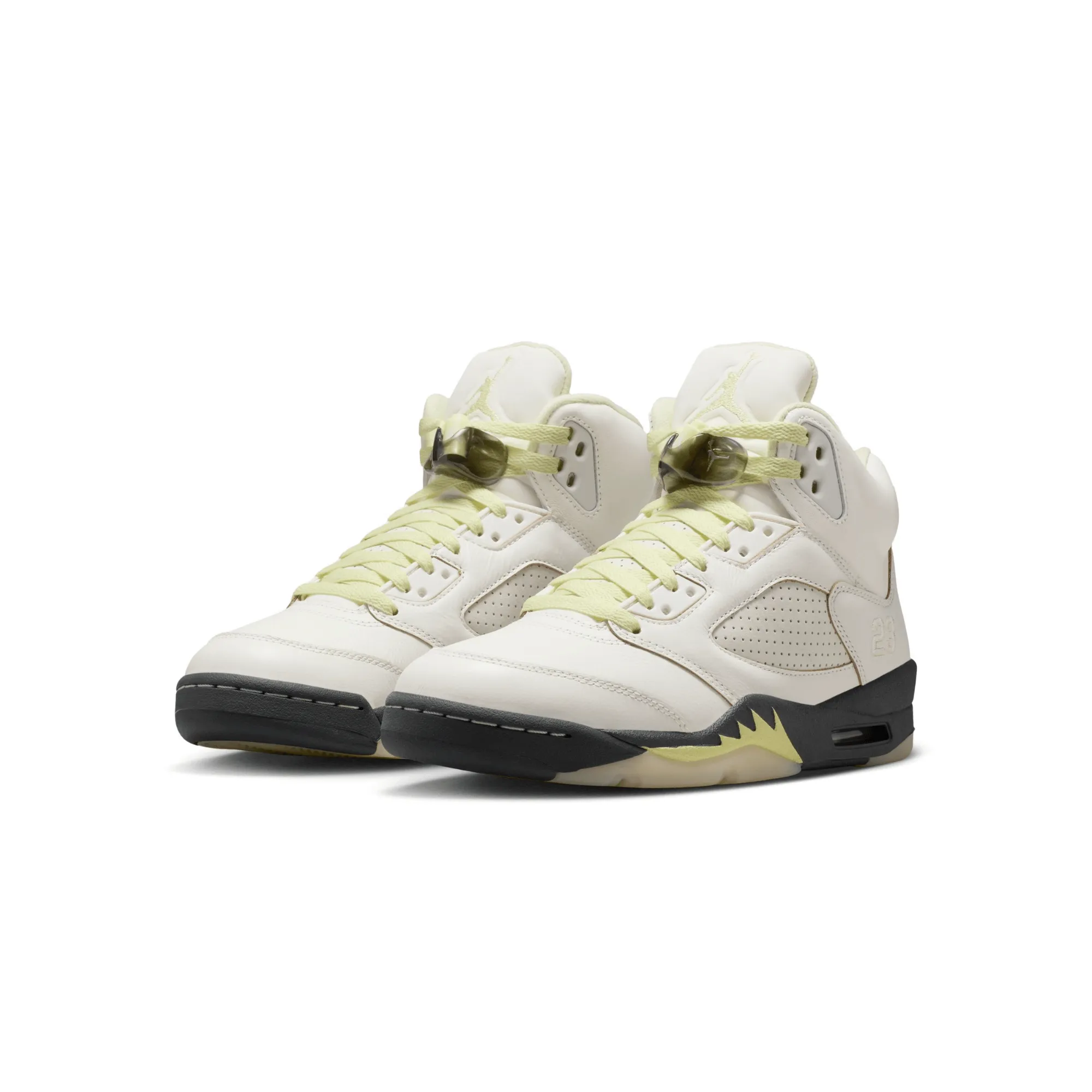 WMNS Air Jordan 5 Retro Luminous Green sold by Grinmore product image thumbnail 2