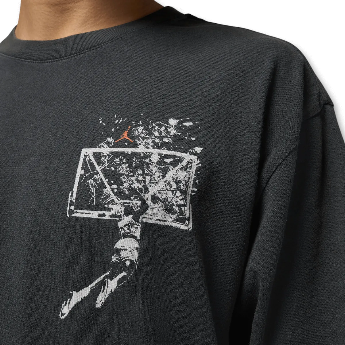 Air Jordan Brooklyn Oversized Graphic Tee sold by Grinmore product image thumbnail 3