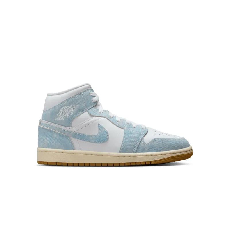 WMNS Air Jordan 1 Mid Denim SE sold by Grinmore