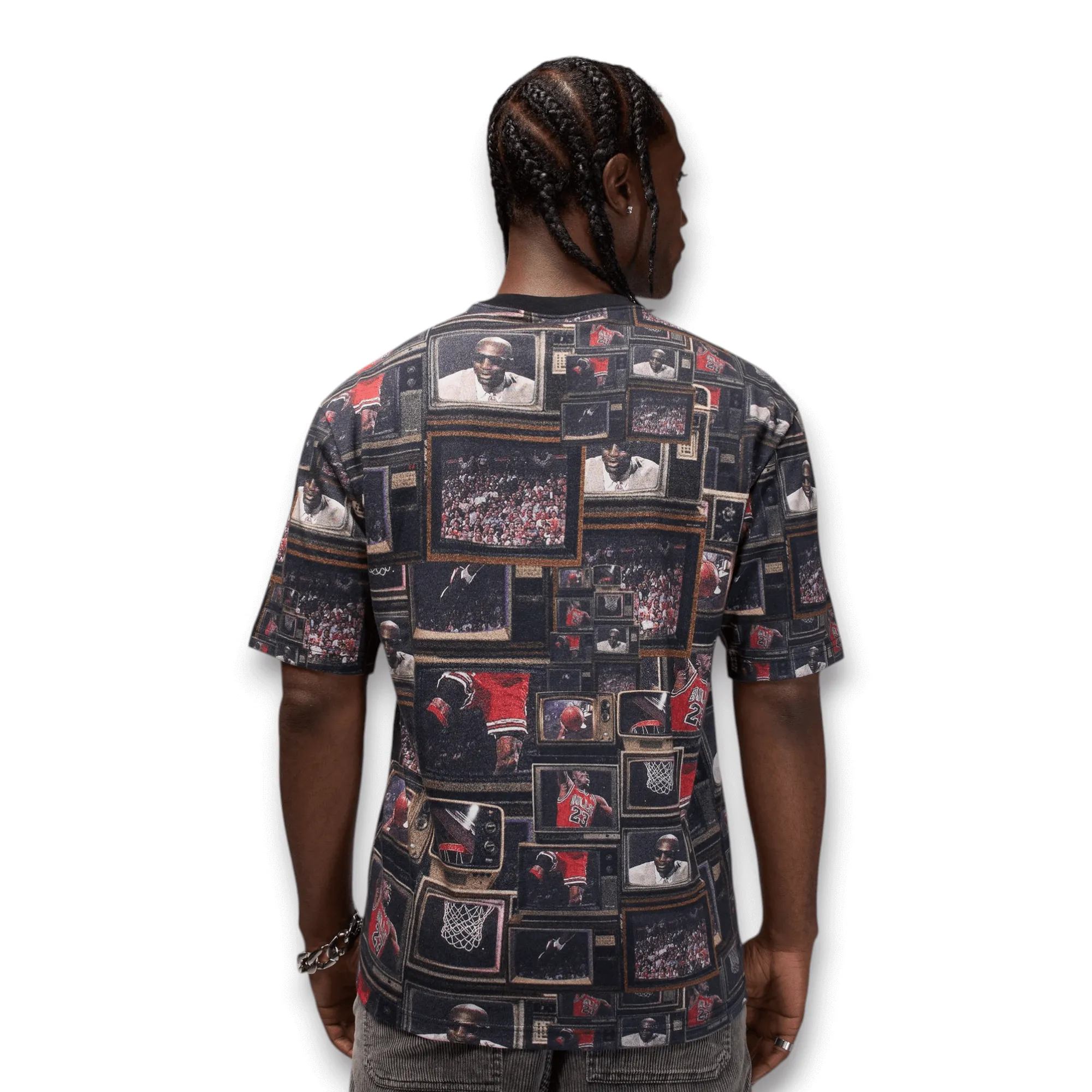 Air Jordan Brooklyn Printed Tee sold by Grinmore product image thumbnail 2