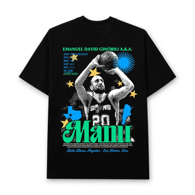 Manu Tee sold by Grinmore