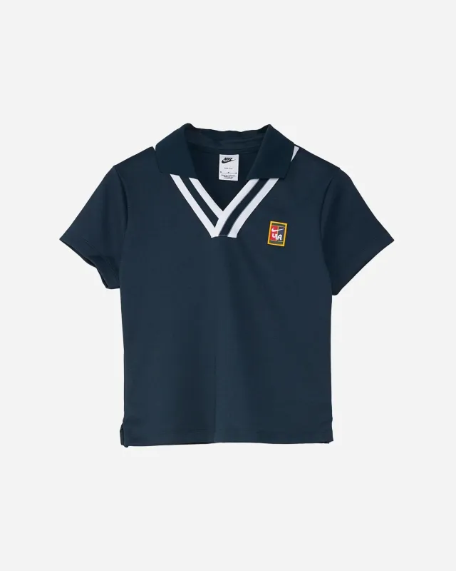 YOON Women's Short-Sleeve Polo Top sold by Grinmore