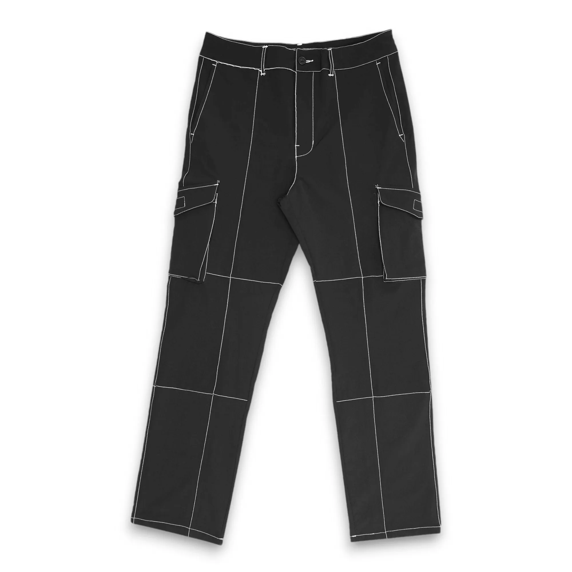 Cedric Nylon Cargo Pants sold by Grinmore