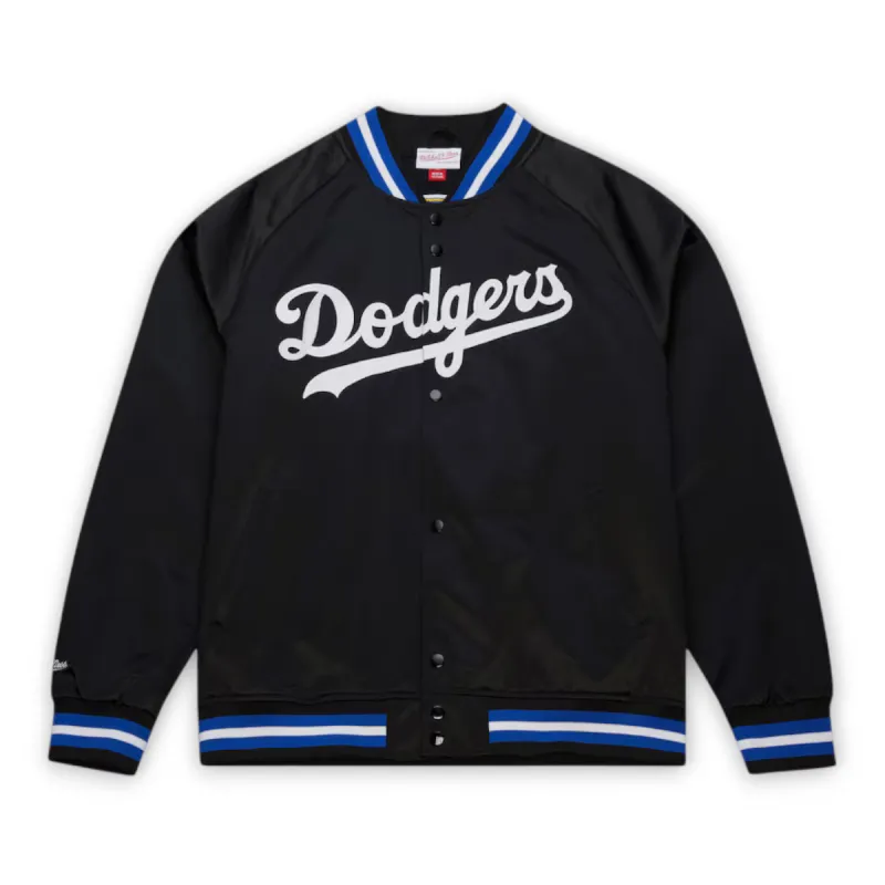 Lightweight Satin Los Angeles Dodgers Jacket sold by Grinmore