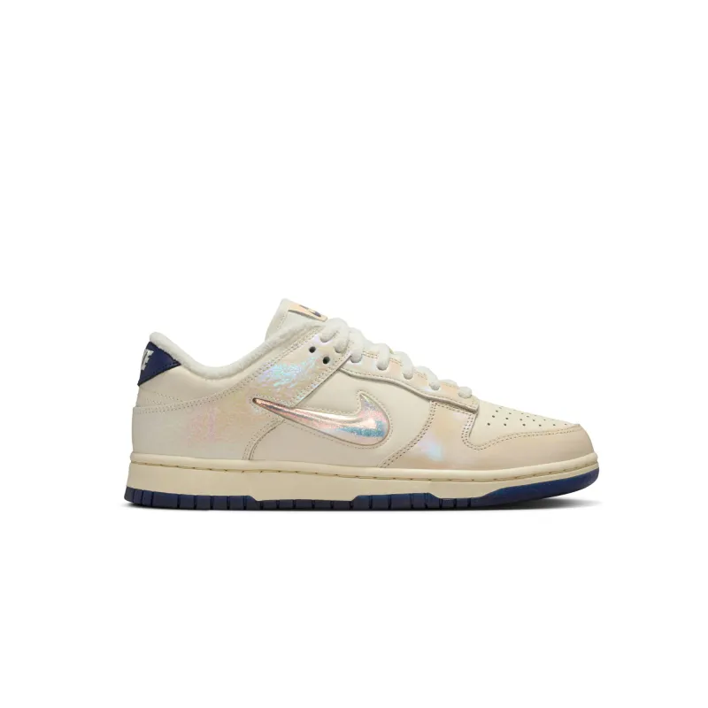 WMNS Dunk Low Metallic Jewel Swoosh Sail sold by Grinmore