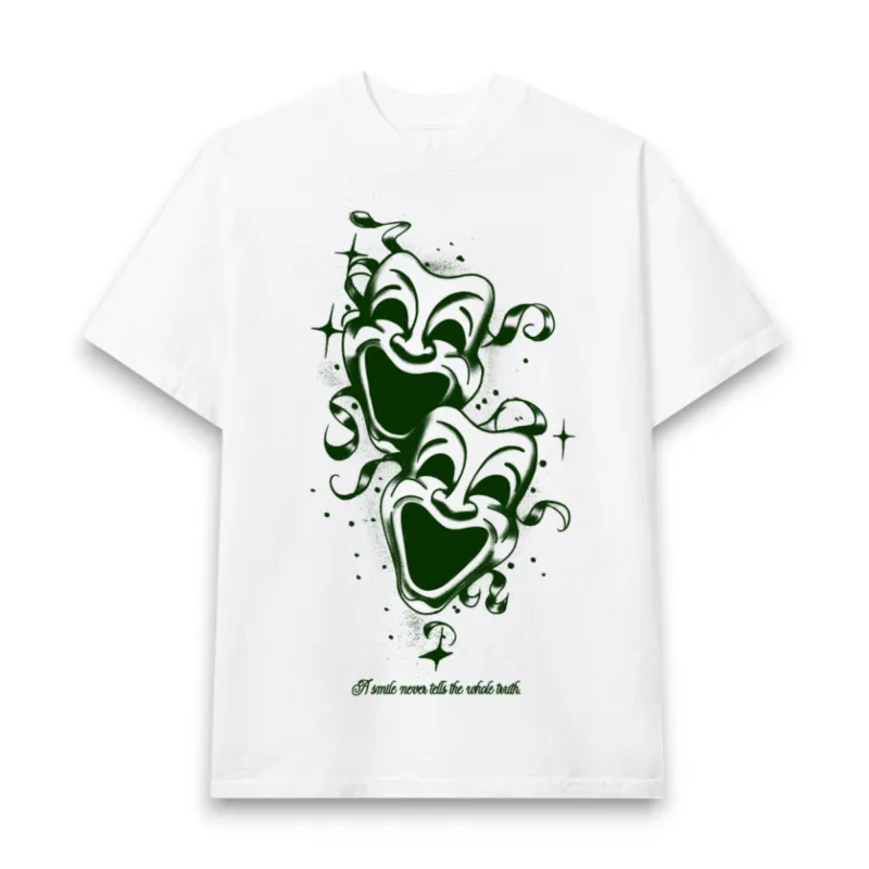 Comedy & Tragedy Tee sold by Grinmore