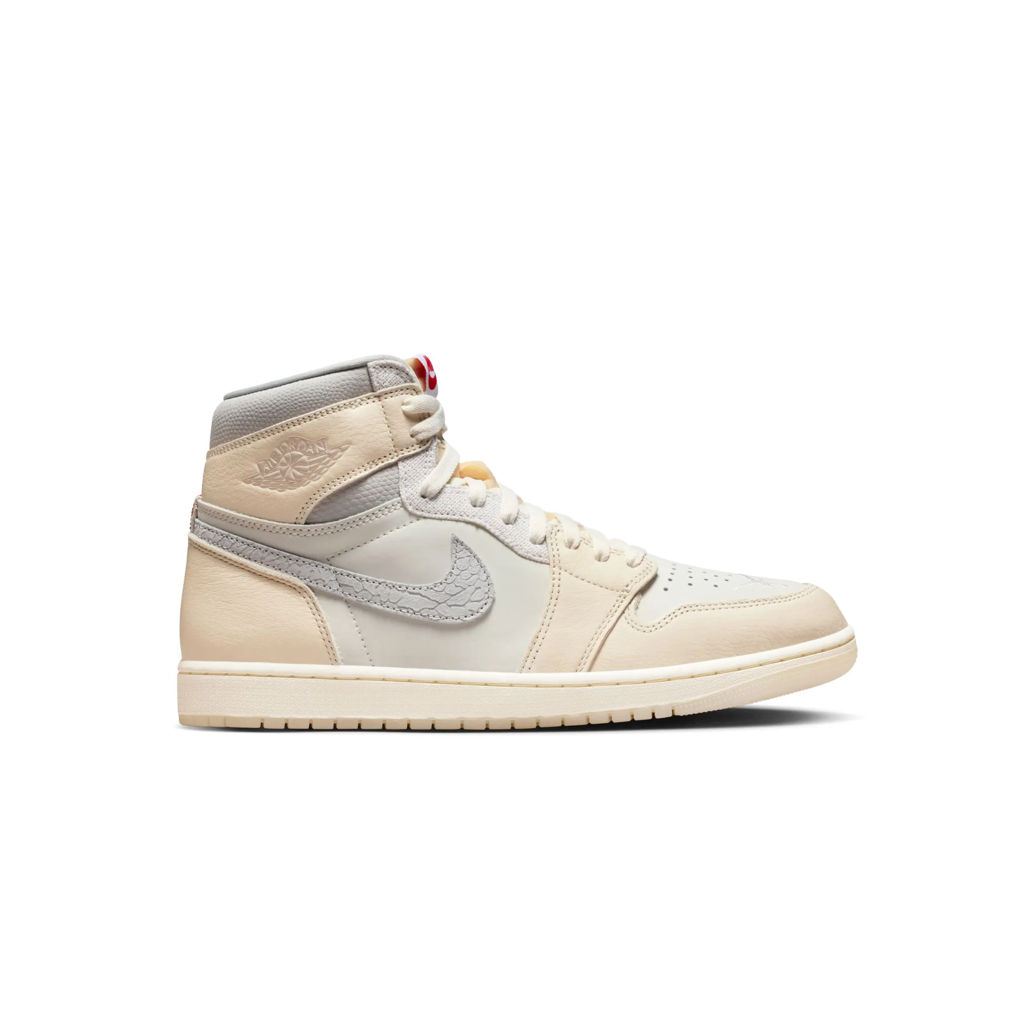 Air Jordan 1 Retro High OG Sail Elephant Print sold by Grinmore