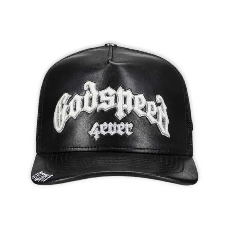 GS Forever Premium Leather Trucker Hat sold by Grinmore