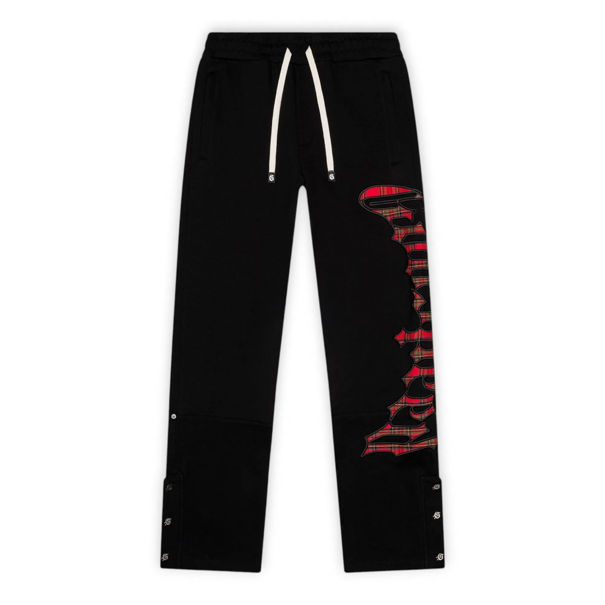 OG Logo Sweatpant Black Red Plaid sold by Grinmore