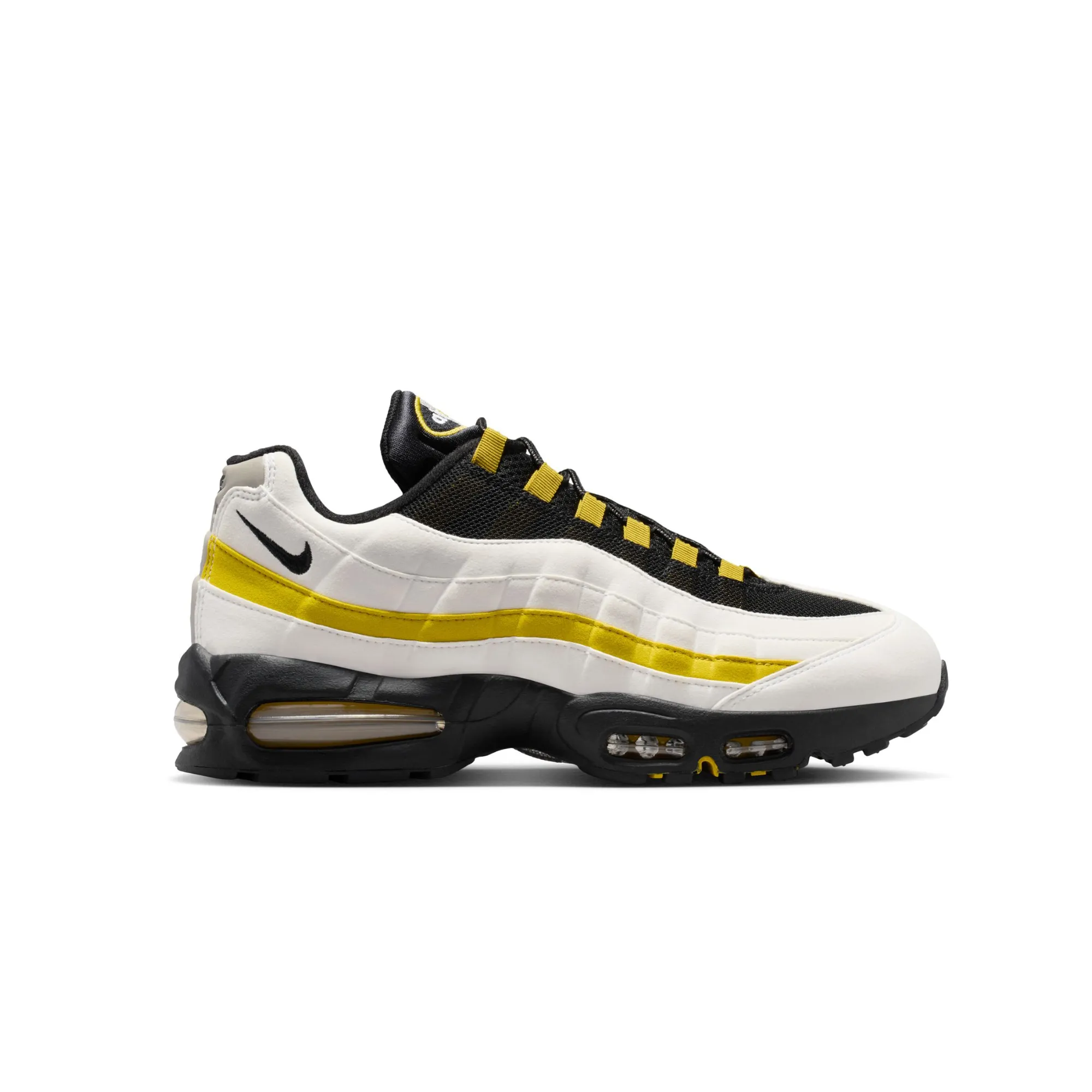 Air Max 95 White Saffron Quartz Black OG sold by Grinmore