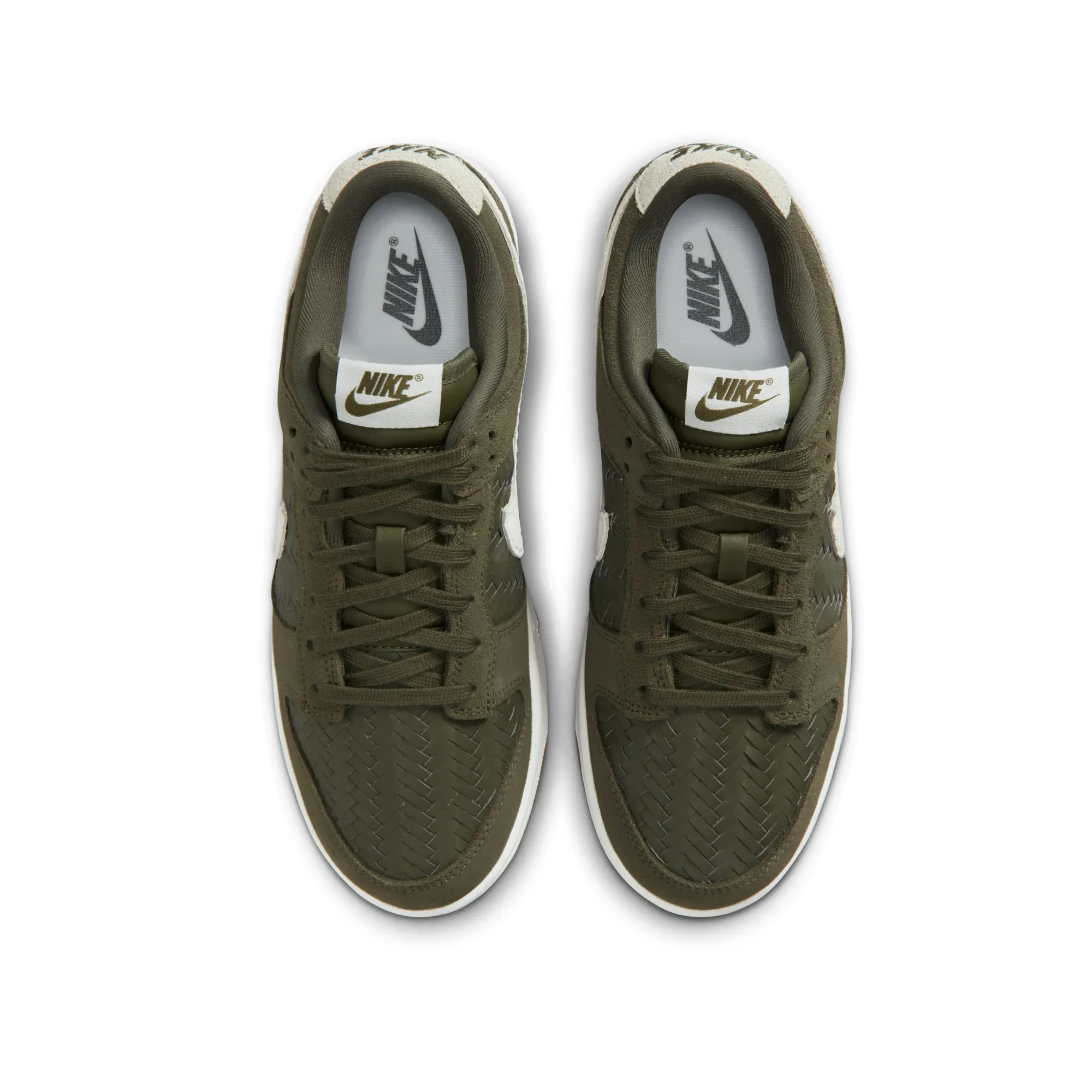 WMNS Dunk Low Premium Woven Medium Olive Gum SE sold by Grinmore product image thumbnail 4