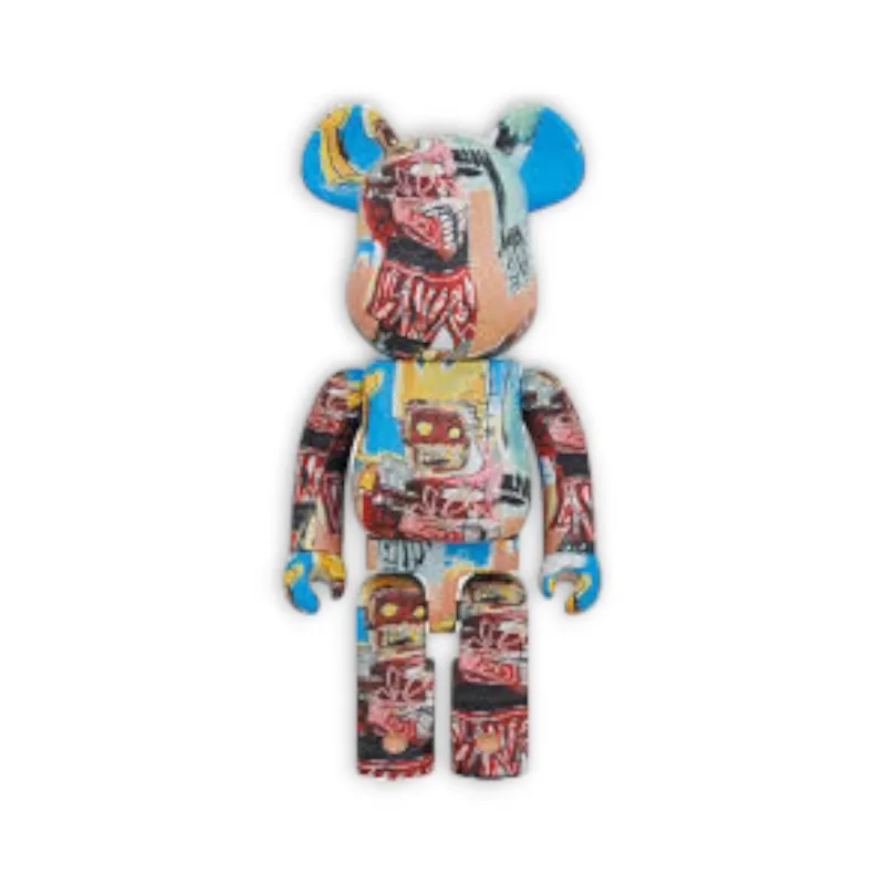 Andy Warhol x Jean-Michel Basquiat #6 1000% BE@RBRICK made by Grinmore