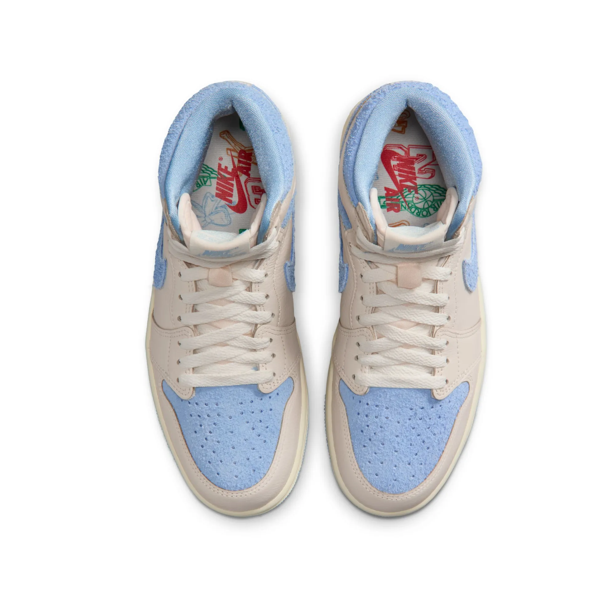 WMNS Air Jordan 1 Retro High Pale Ivory Psychic Blue OG sold by Grinmore product image thumbnail 4