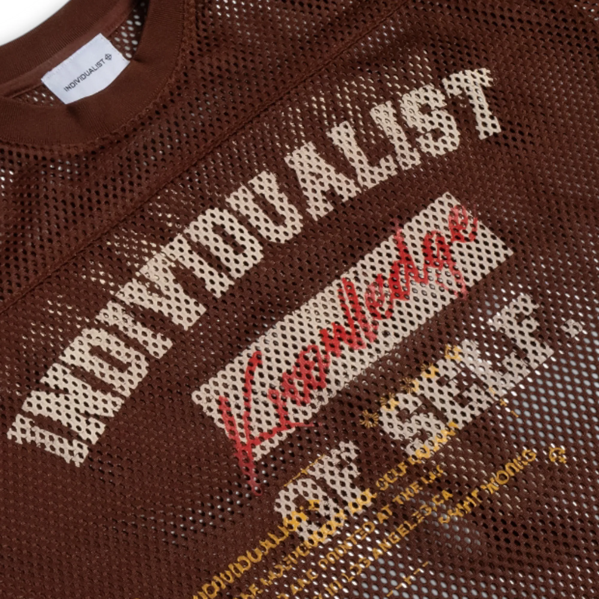Knowledge Heavy Box Mesh Jersey Tee sold by Grinmore product image thumbnail 3