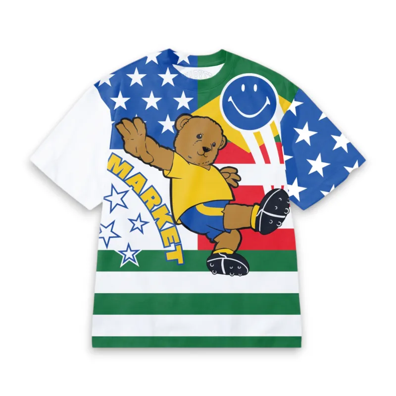 Smiley Shoot Your Shot Bear Tee made by Market