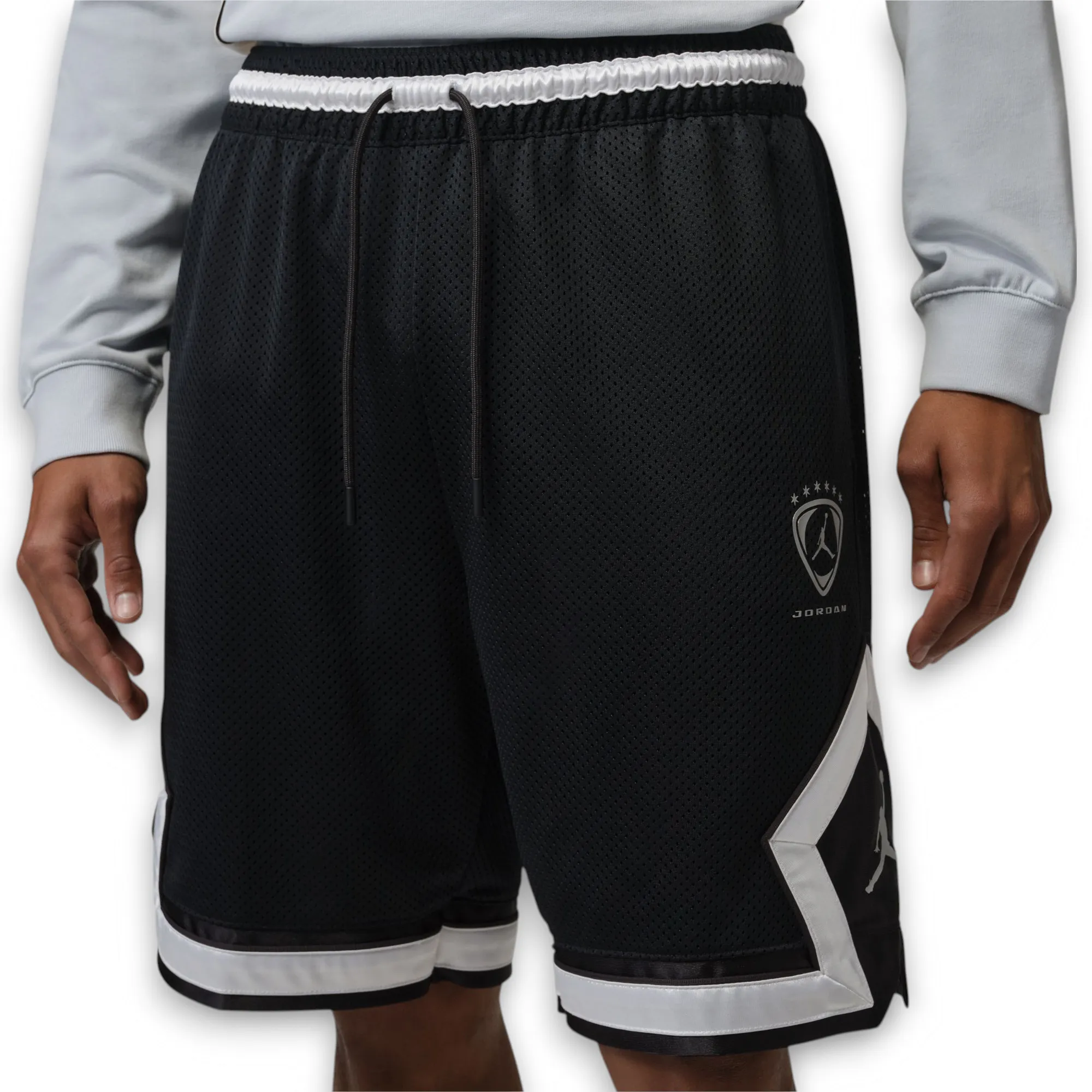 Jordan Brooklyn Sport Diamond Mesh Shorts sold by Grinmore