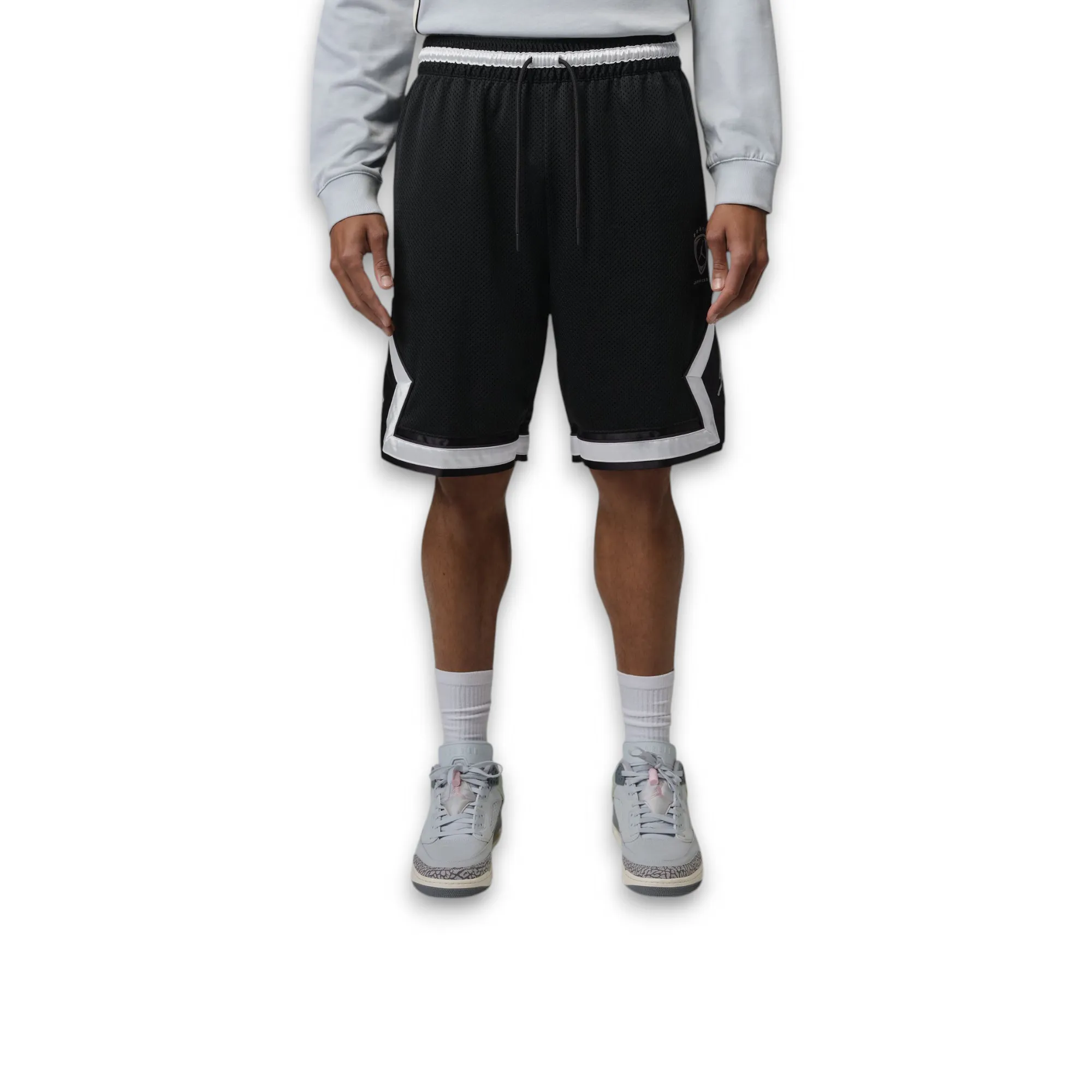 Jordan Brooklyn Sport Diamond Mesh Shorts sold by Grinmore product image thumbnail 4
