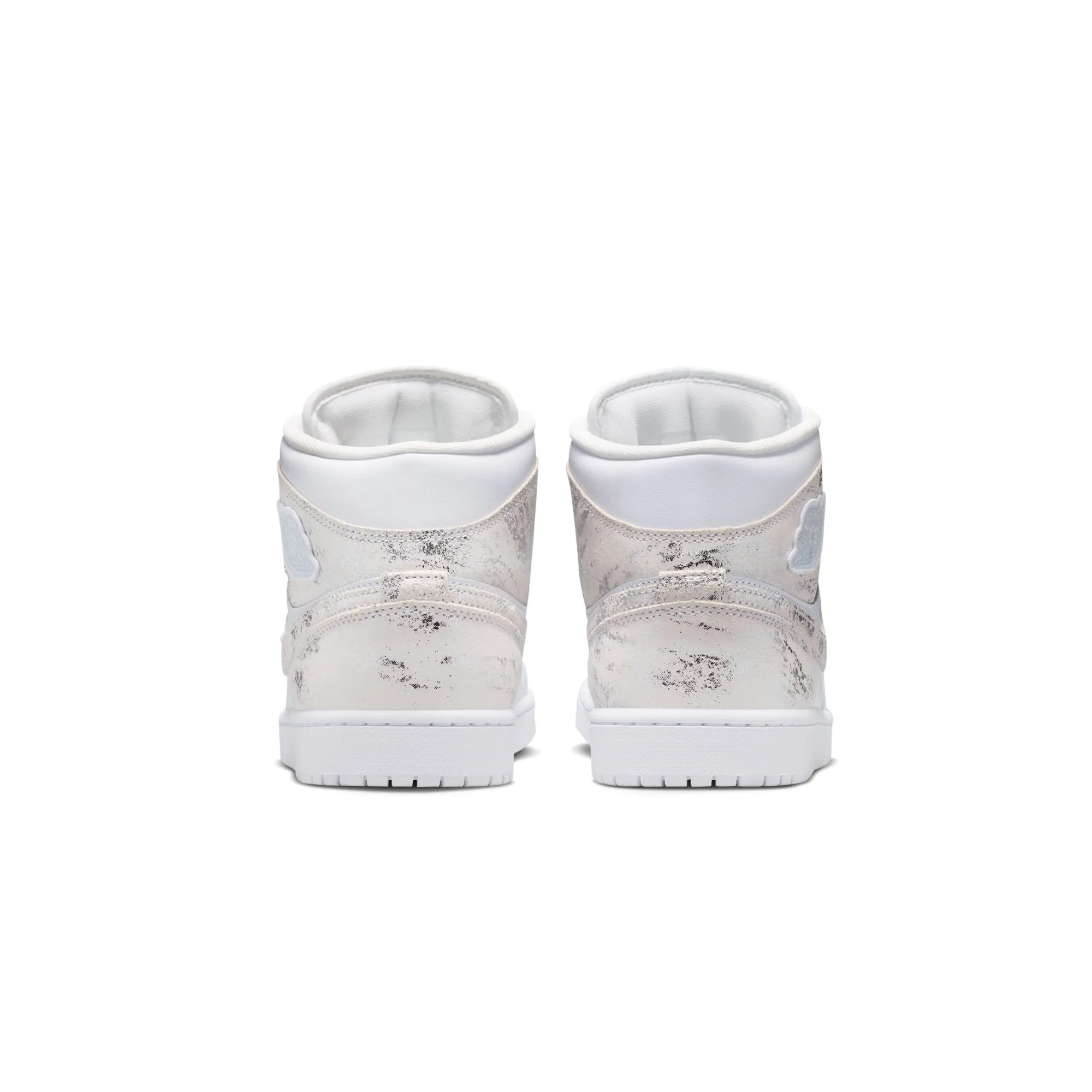Air Jordan 1 Mid Distressed White Field Silver SE sold by Grinmore product image thumbnail 5