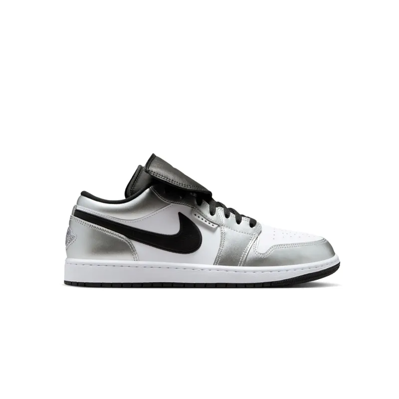 Air Jordan 1 Low Metallic Silver Tiempo SE made by Jordan