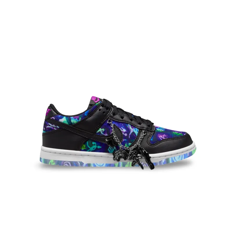 Dunk Low Andrea Bergart Black Vivid Purple GS made by Nike