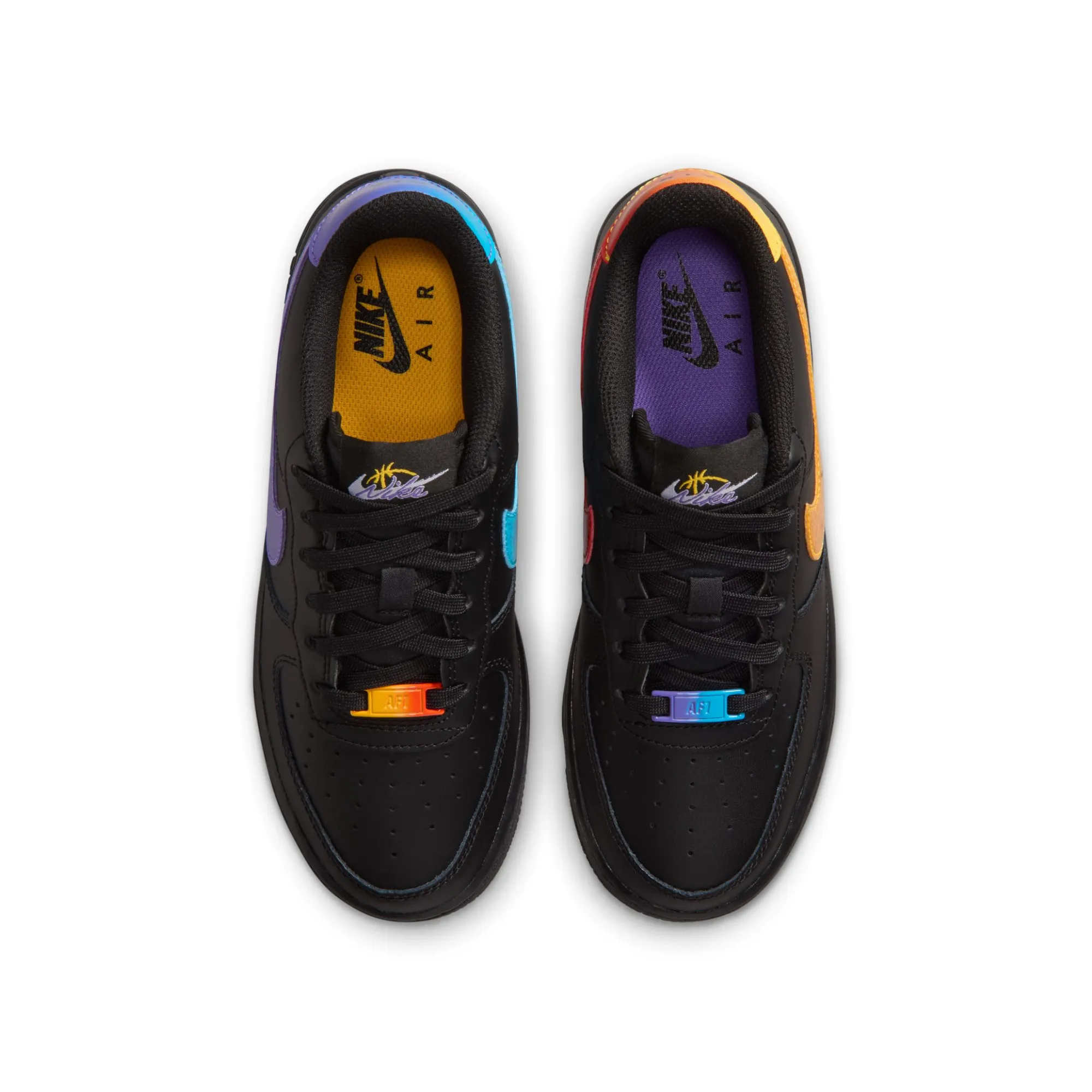 Air Force 1 Low Black Multi-Color GS sold by Grinmore product image thumbnail 4