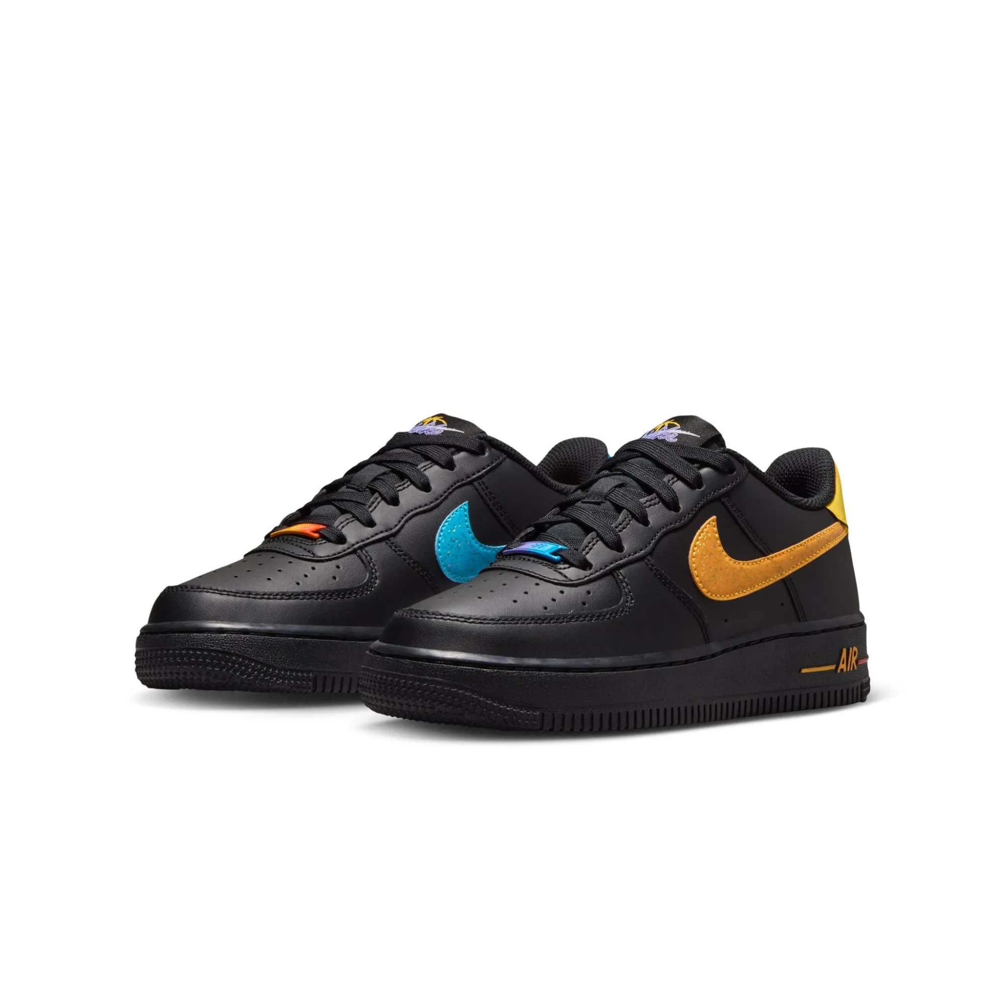 Air Force 1 Low Black Multi-Color GS sold by Grinmore product image thumbnail 2