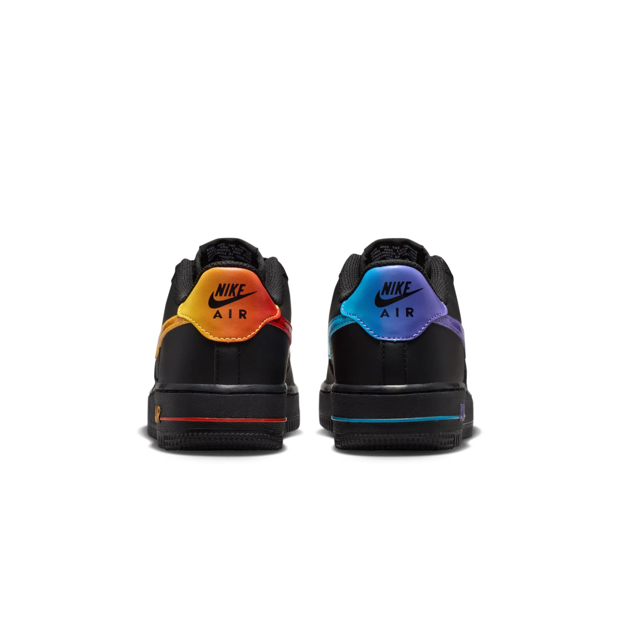 Air Force 1 Low Black Multi-Color GS sold by Grinmore product image thumbnail 5