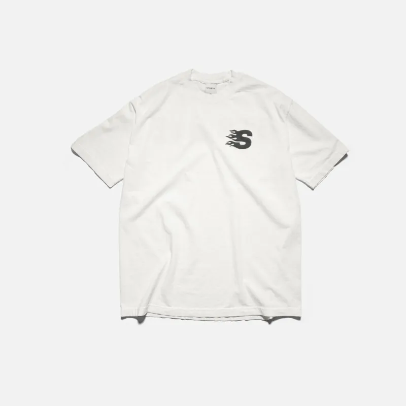 BLAZE ONE S/S TEE - VINTAGE WHITE sold by Straye