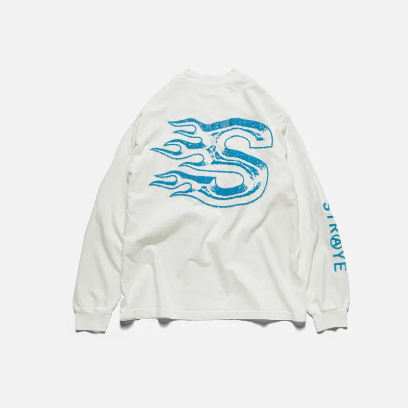 BLAZE L/S - VINTAGE WHITE BLUE sold by Straye