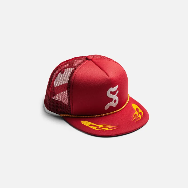 CAPTAIN TRUCKER - RED sold by Straye