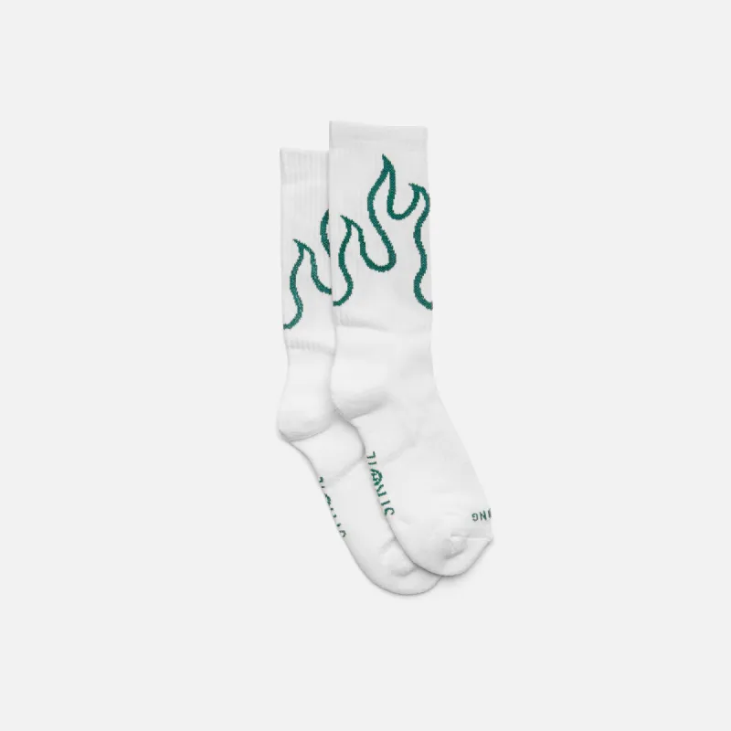 FUEGO SOCKS - FOREST sold by Straye