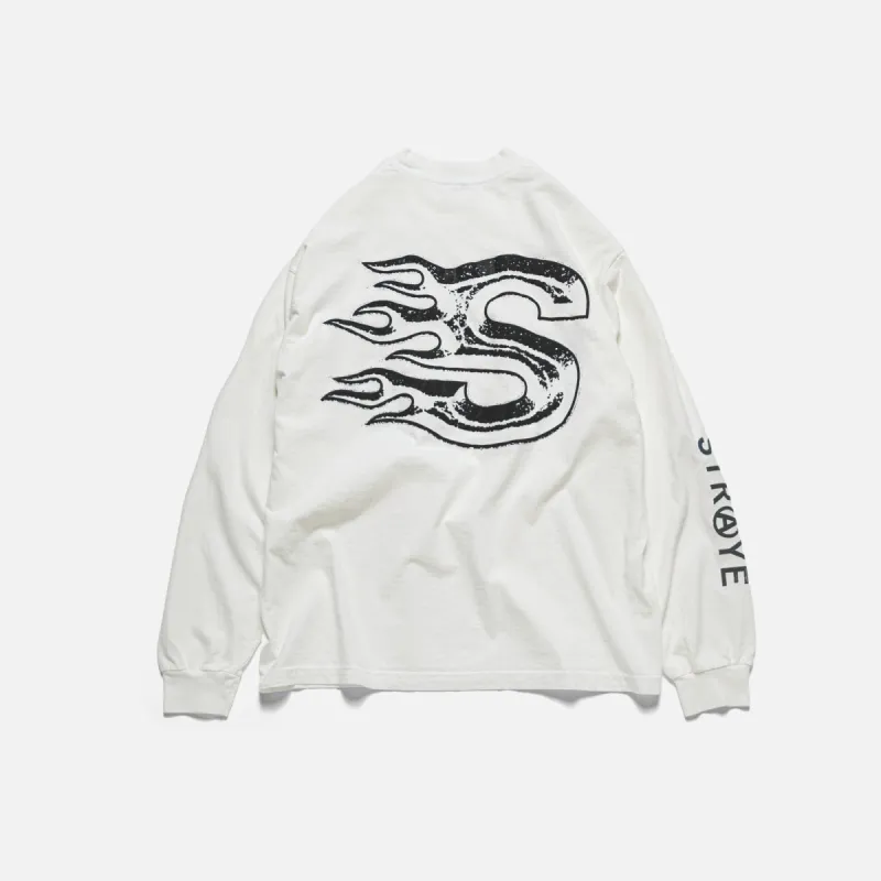 BLAZE L/S - VINTAGE WHITE / BLACK sold by Straye