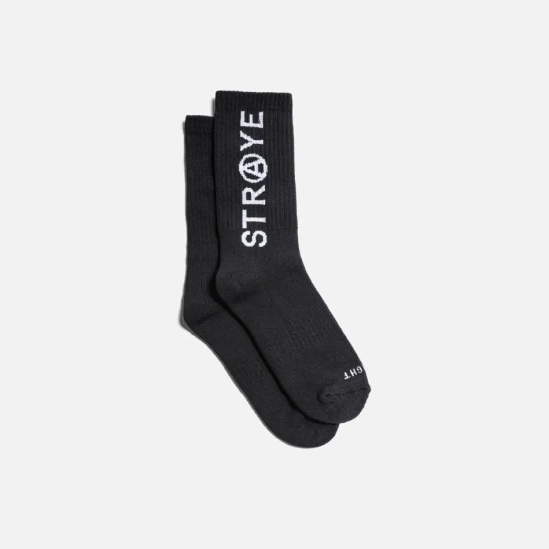 ONE SOCKS - BLACKOUT sold by Straye
