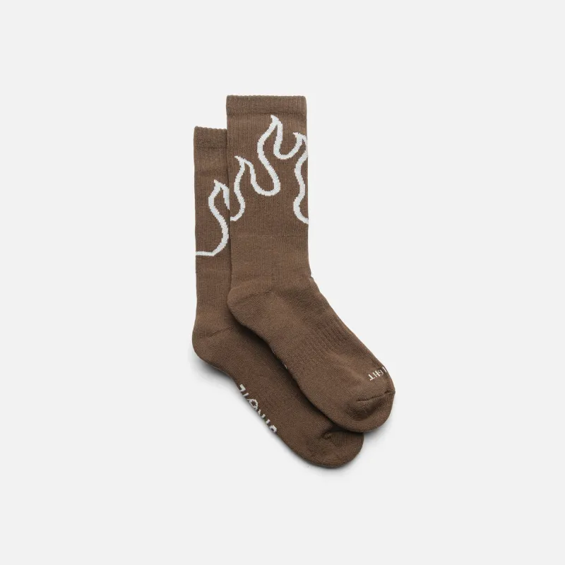 FUEGO SOCKS - BROWNIE sold by Straye