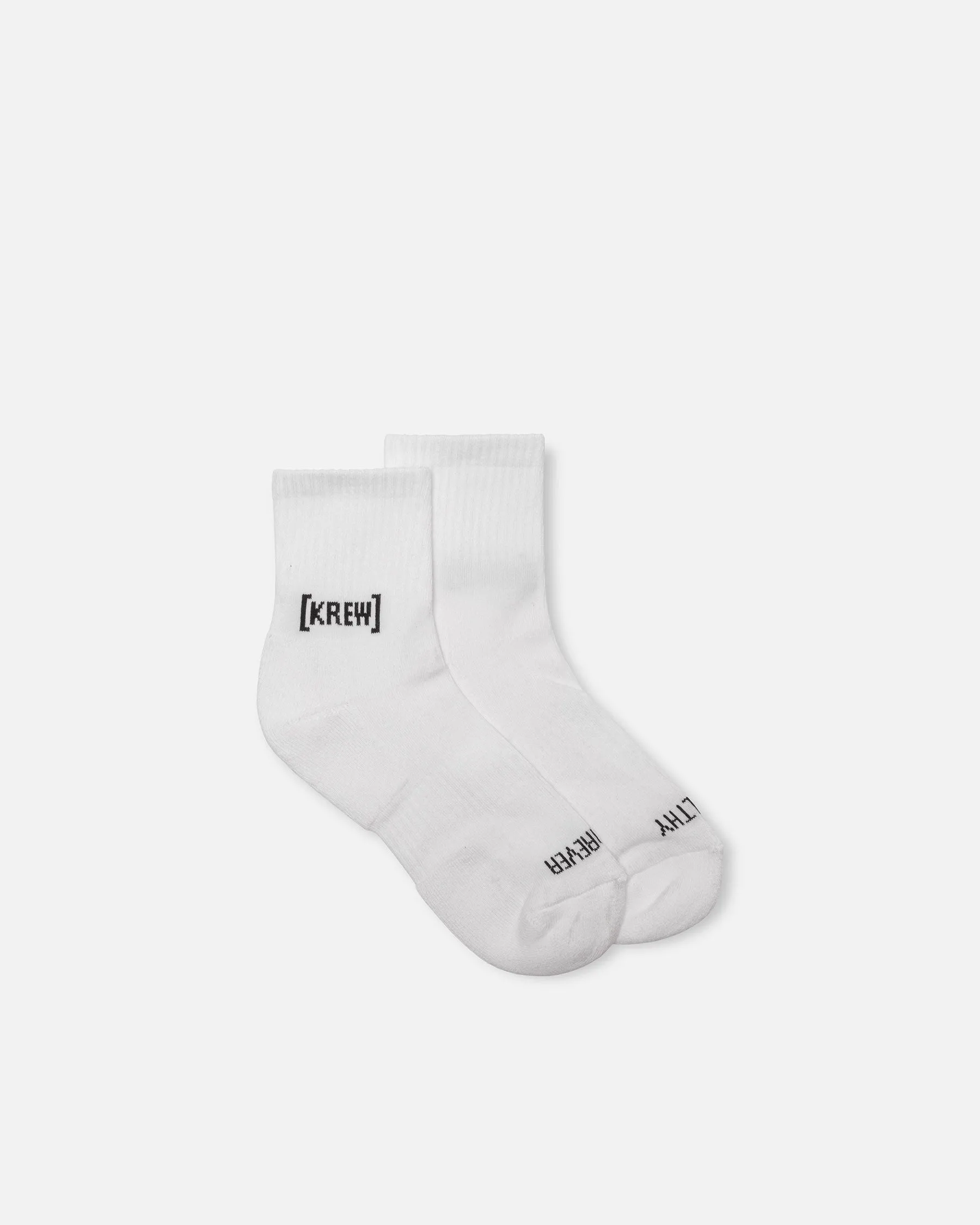 SHORTY SOCKS - WHITE sold by Straye