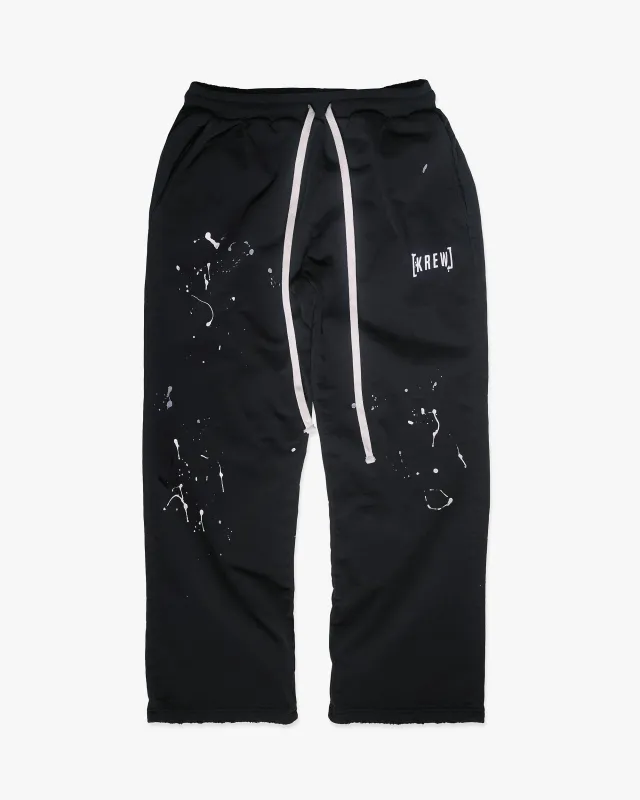 K-LOOSE SWEATS - WASHED BLACK sold by Straye