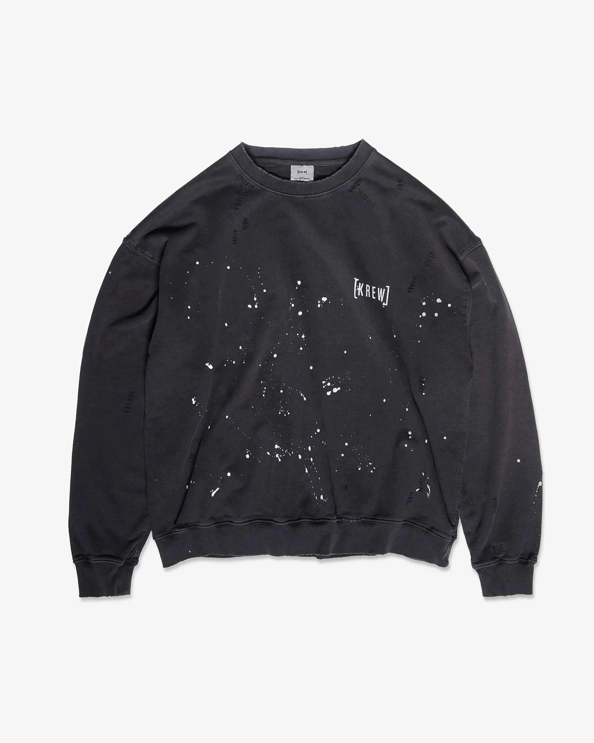 RIPPER CREWNECK - FADED BLACK sold by Straye