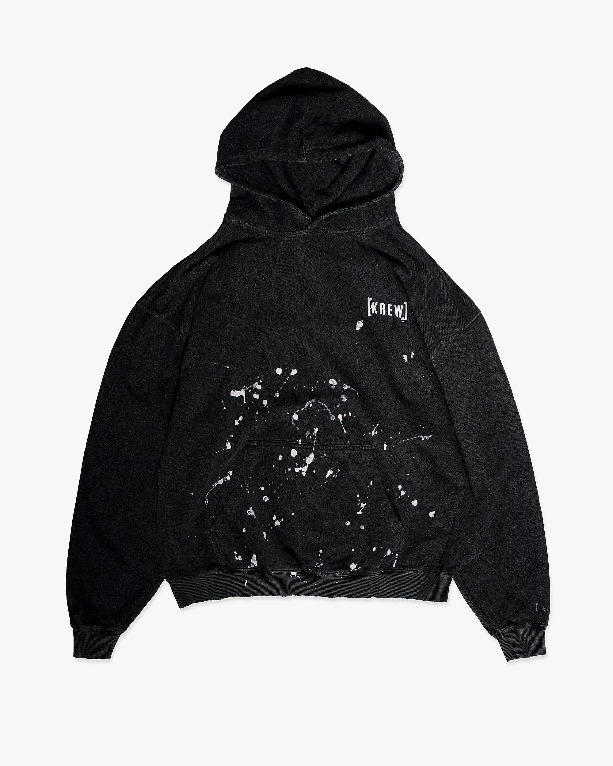 RIPPER HOODIE - WASHED BLACK sold by Straye
